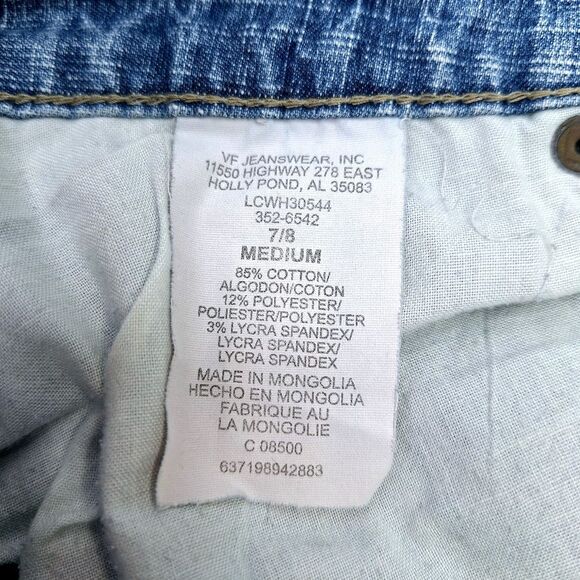 VTG 90s Y2K Lee One True Fit Jeans High-Rise Medium Wash (30" Waist) - Picture 8 of 13